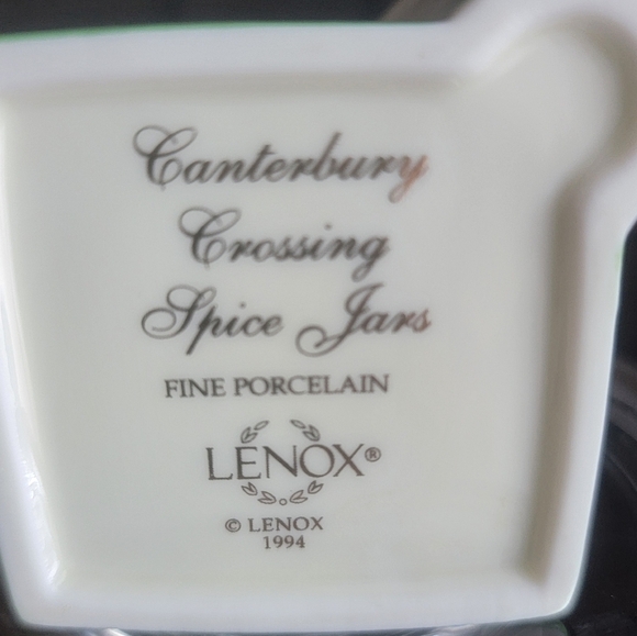 Lenox Canterbury Crossing Vintage 1994 Ginger Spice Jar - Picture 9 of 10